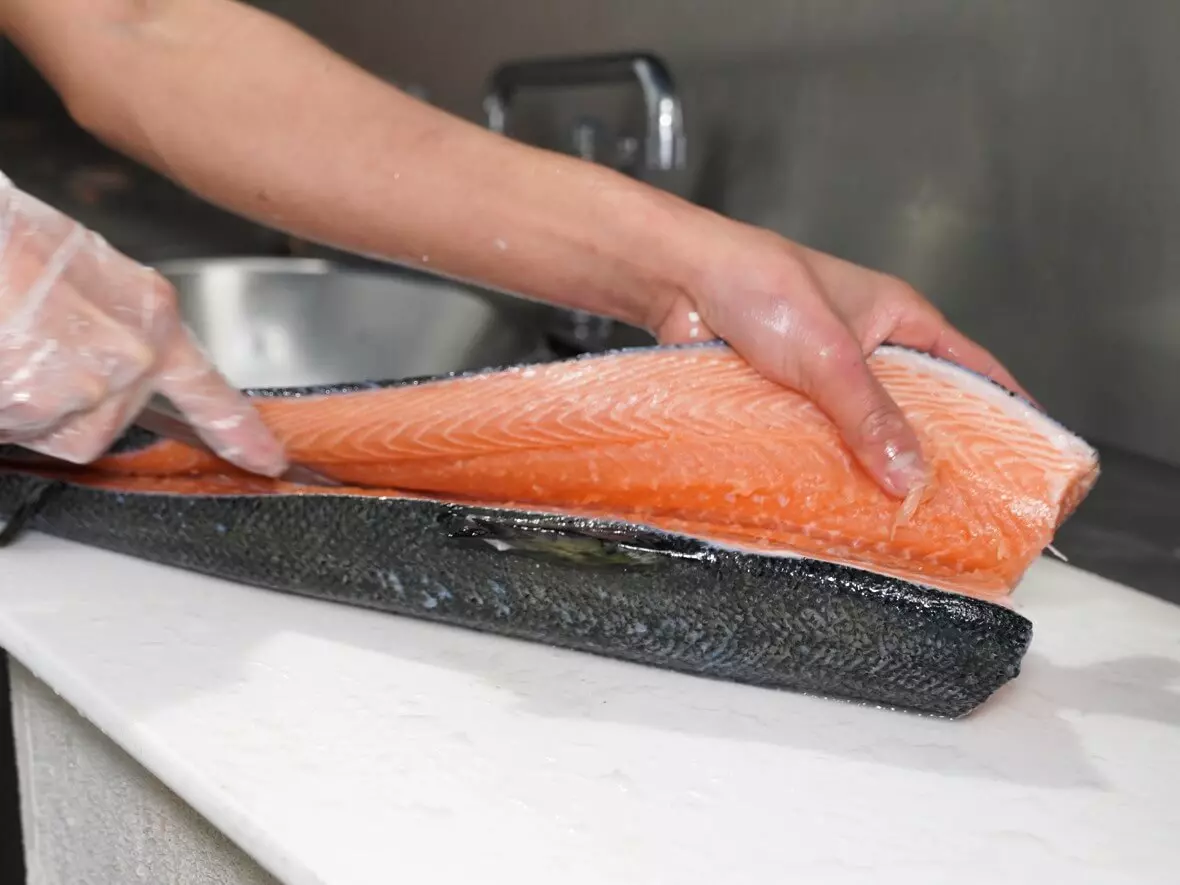 The Blue Dolphin Fish Market - Salmon Fillet